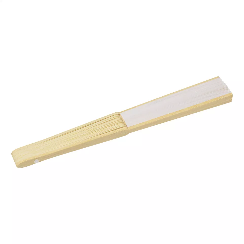 Repper white  RPET hand fan 
