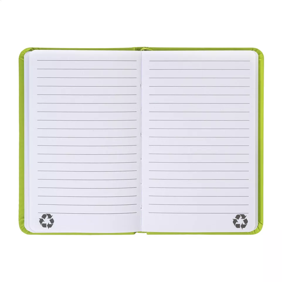 Repuk Line A6 lime green  RPU notebook 