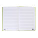 Repuk Line A5 vert citron  carnet de notes RPU 