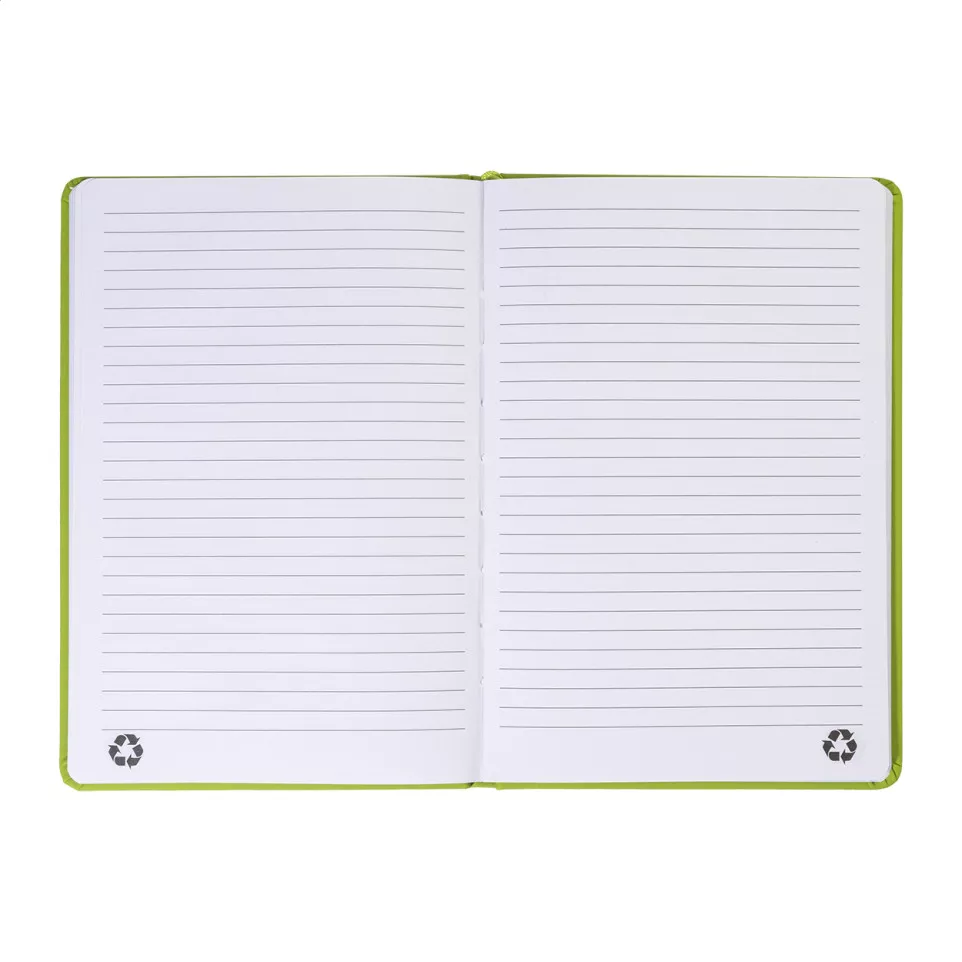 Repuk Line A5 lime groen  notitieboek...