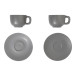 Caturra Plus gris  Set cappuccino 