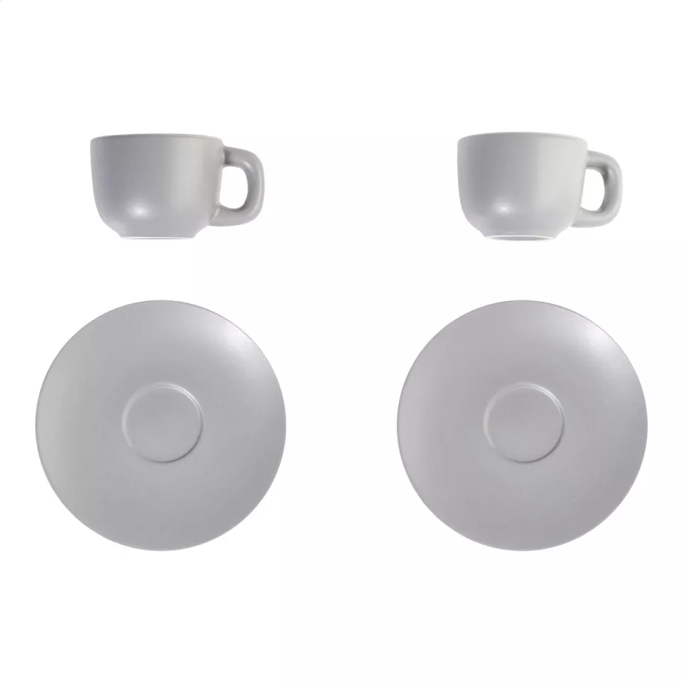 Caturra grijs  Espresso kopje set 