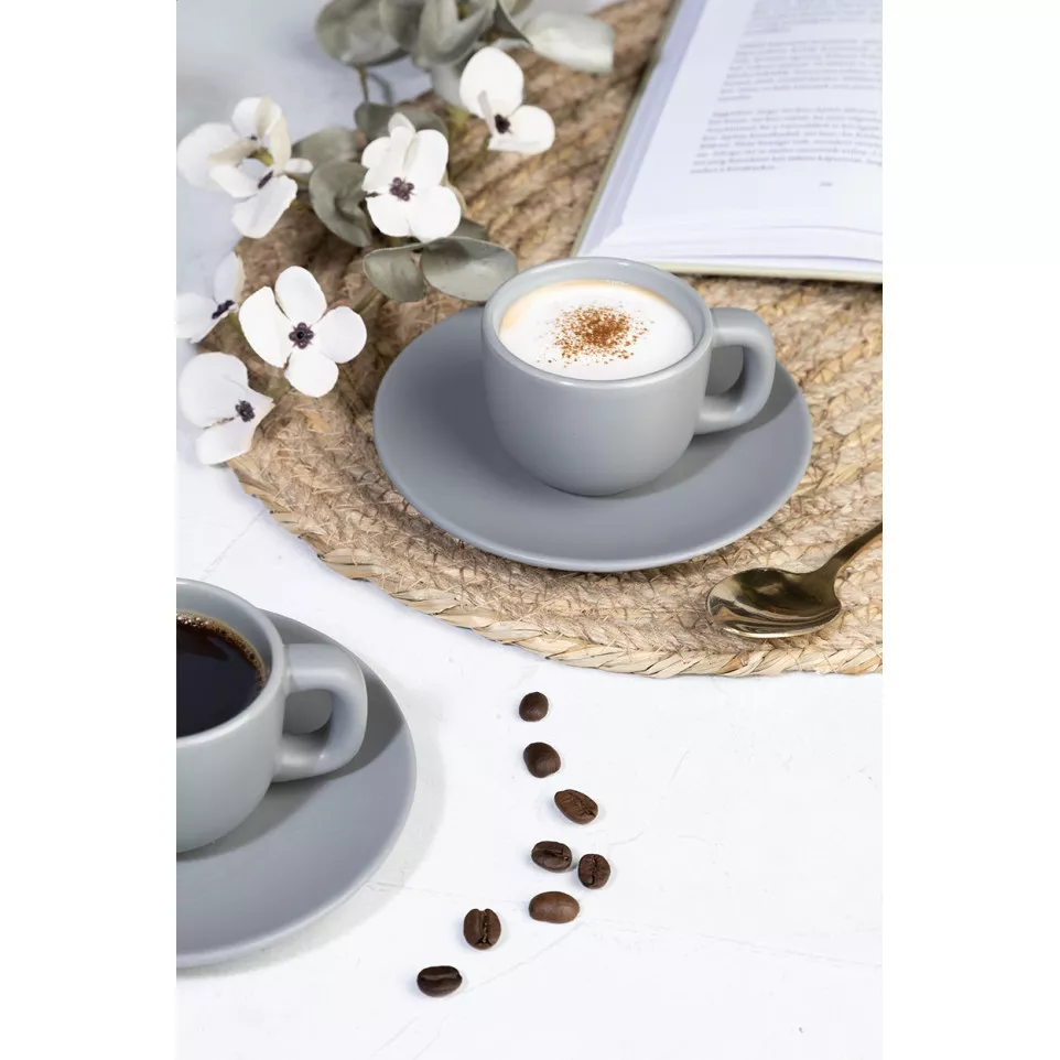 Caturra grijs  Espresso kopje set 