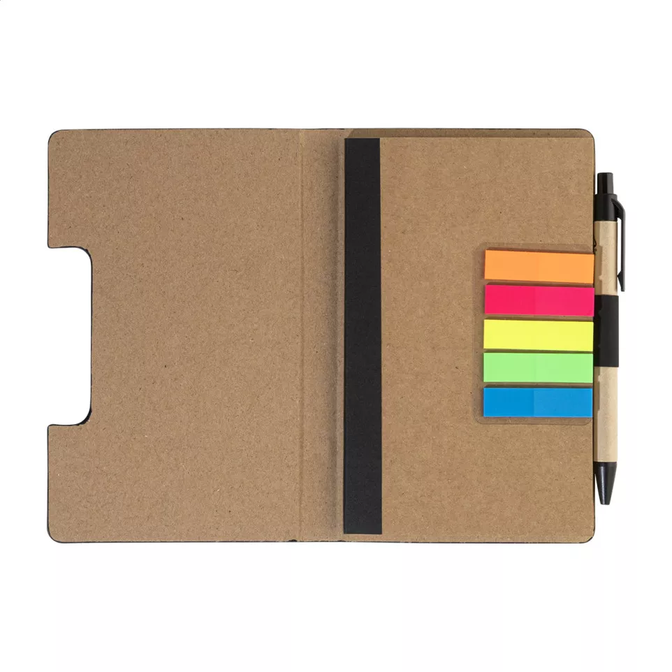 Metpuk zwart  RPU-notebook 