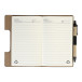 Metpuk zwart  RPU-notebook 