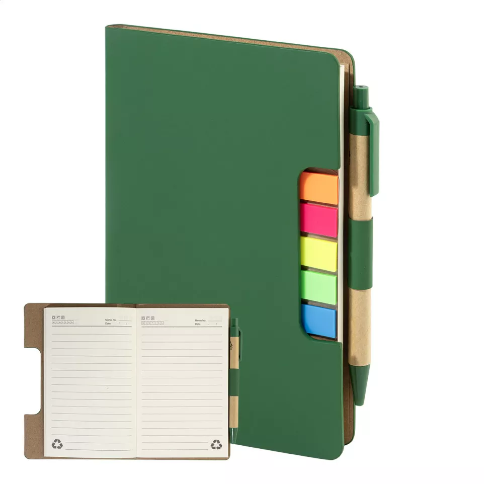 Metpuk vert  Carnet de notes en RPU 