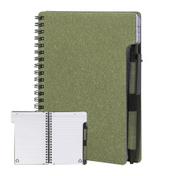 Balsamea groen  notebook 