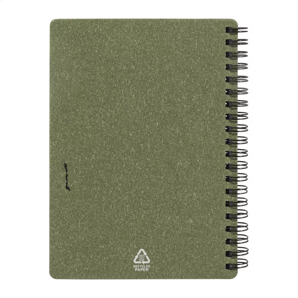 Balsamea green  notebook 