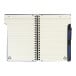 Balsamea blue  notebook 