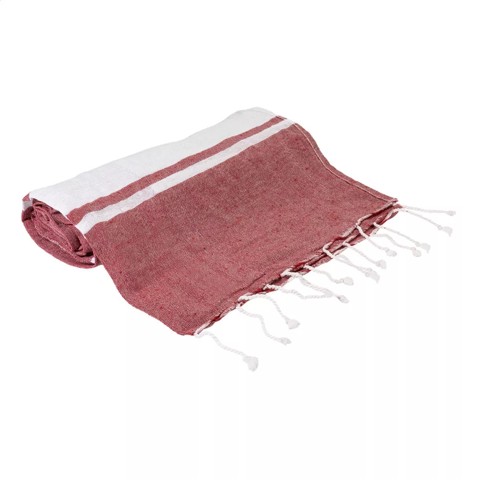 Tortuga red  recycled cotton beach...