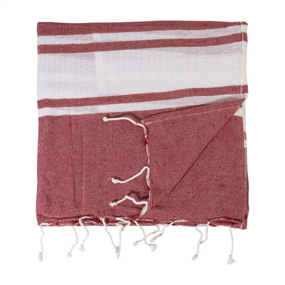 Tortuga red  recycled cotton beach...