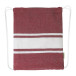 Tortuga red  recycled cotton beach towel and drawstring bag 