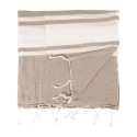 Tortuga natural  recycled cotton beach towel and drawstring bag 