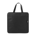 League black  RPET stadium cushion 