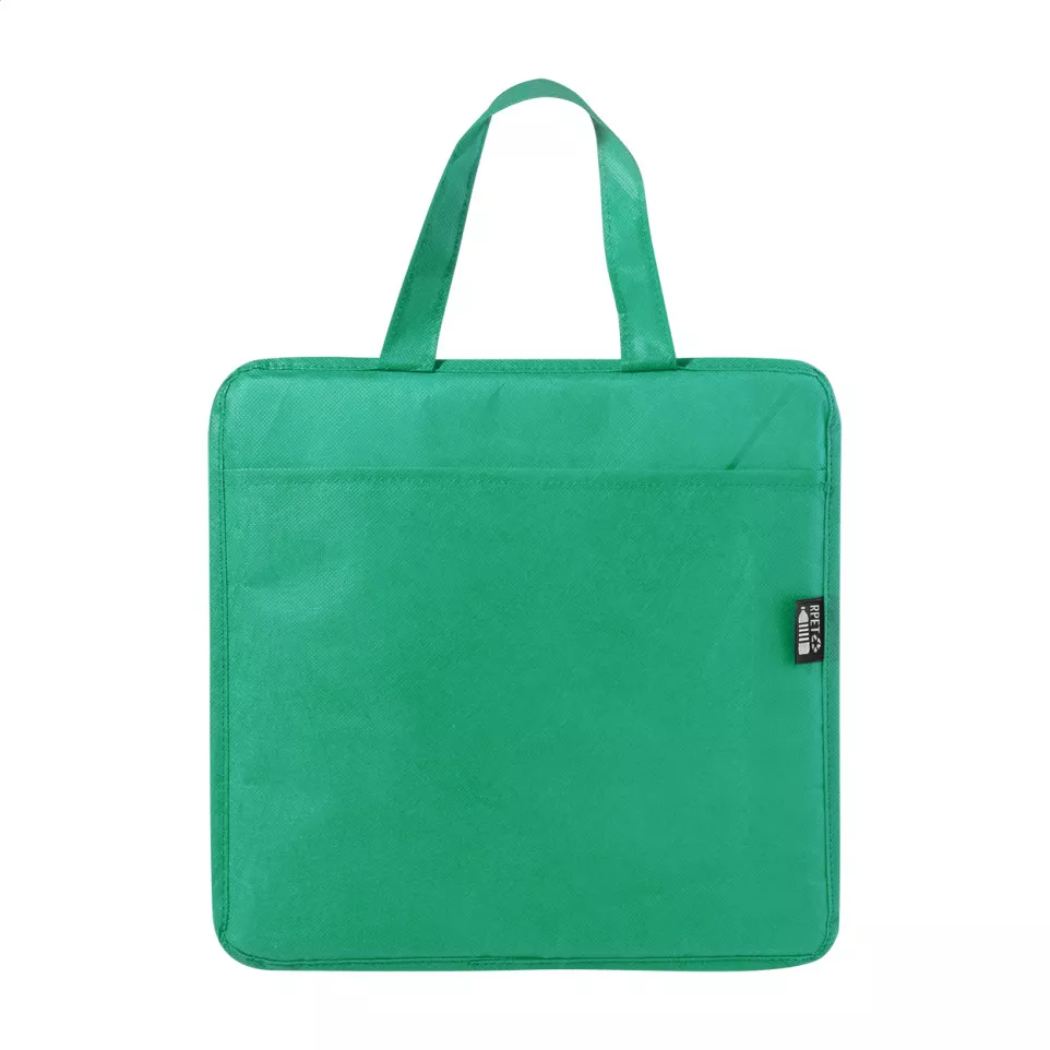 League vert  Coussin de stade en RPET 