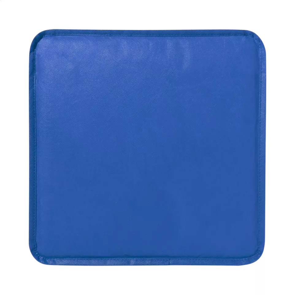 League blue  RPET stadium cushion 