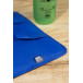 League blue  RPET stadium cushion 