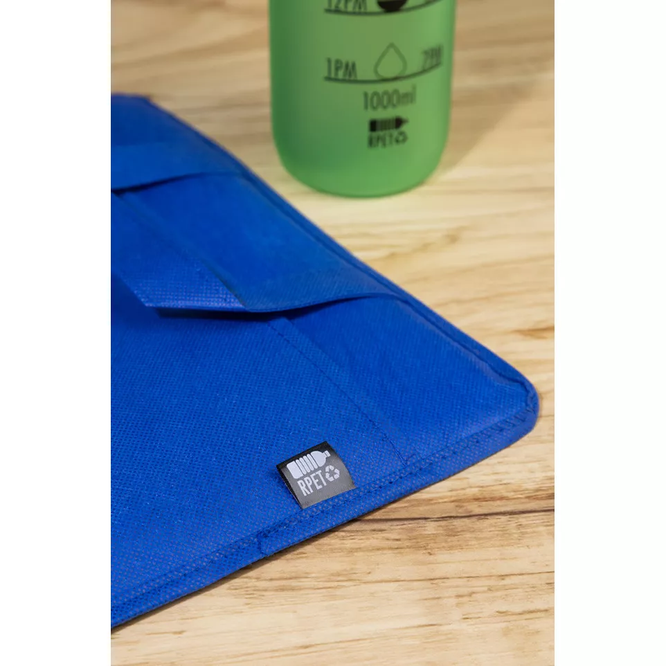 League blue  RPET stadium cushion 