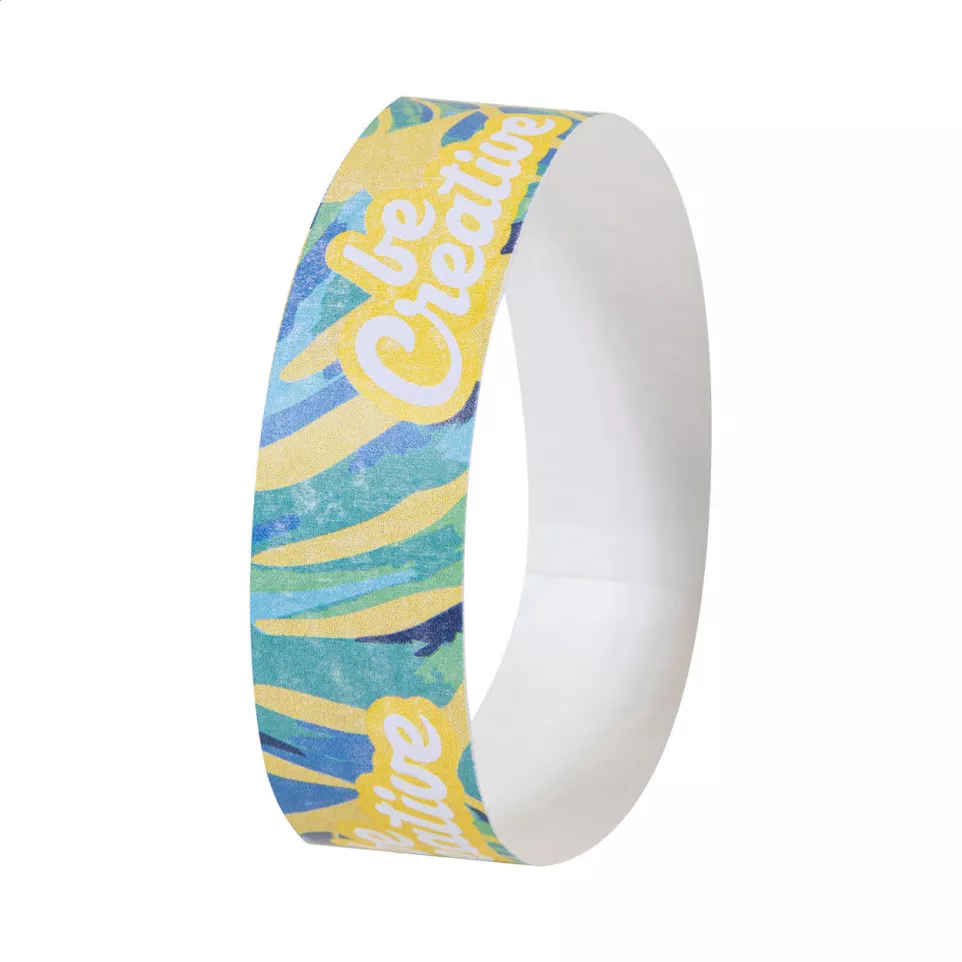 Wristvek Creative white  custom tyvek...