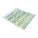 Wristvek Creative white  custom tyvek wristbands (10 pcs) 