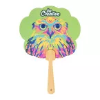 Digibreeze Boo white  custom hand fan 