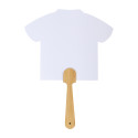 Digibreeze Boo white  custom hand fan 