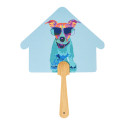 Digibreeze Boo white  custom hand fan 