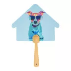 Digibreeze Boo white  custom hand fan 