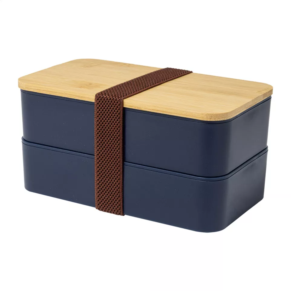 Satay donker blauw  lunchbox 