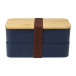 Satay donker blauw  lunchbox 