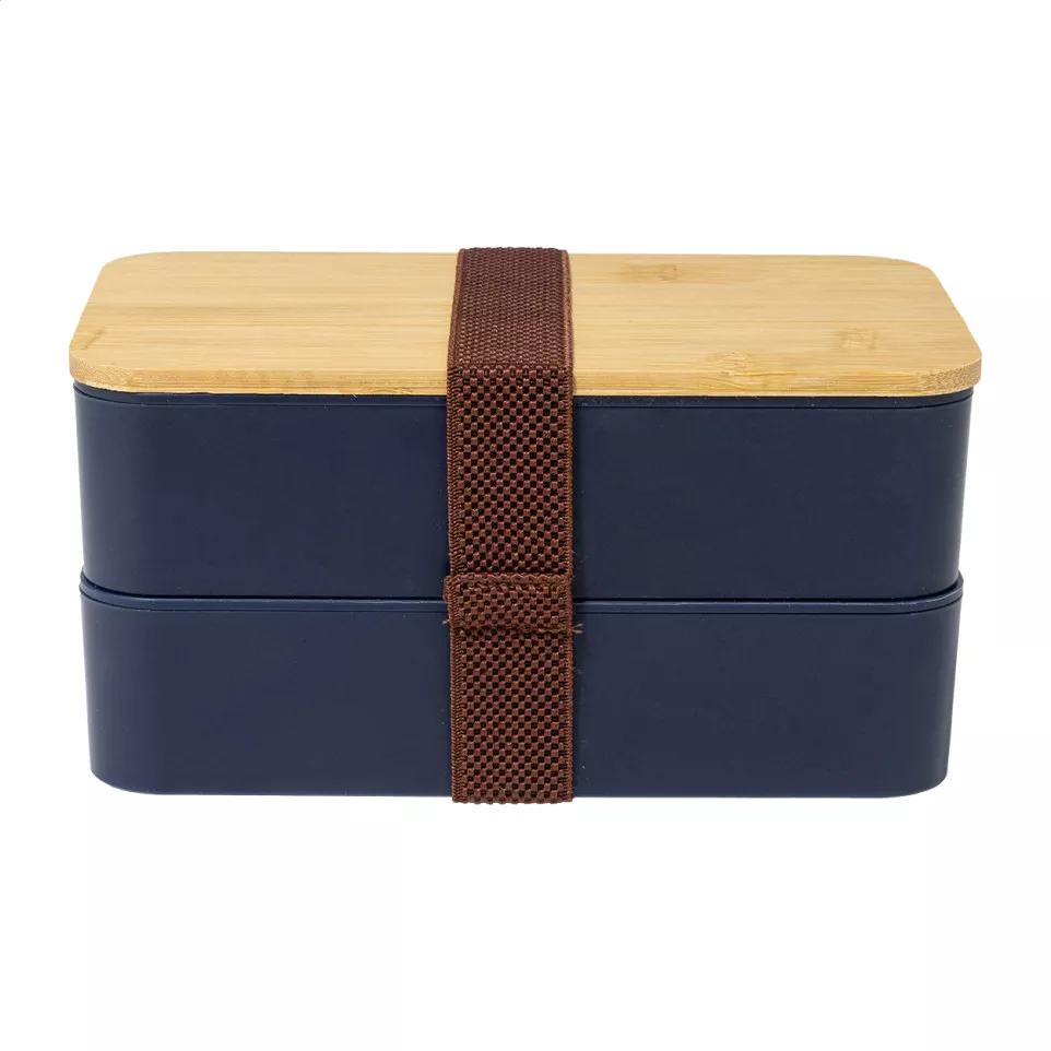 Satay donker blauw  lunchbox 