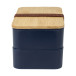 Satay donker blauw  lunchbox 