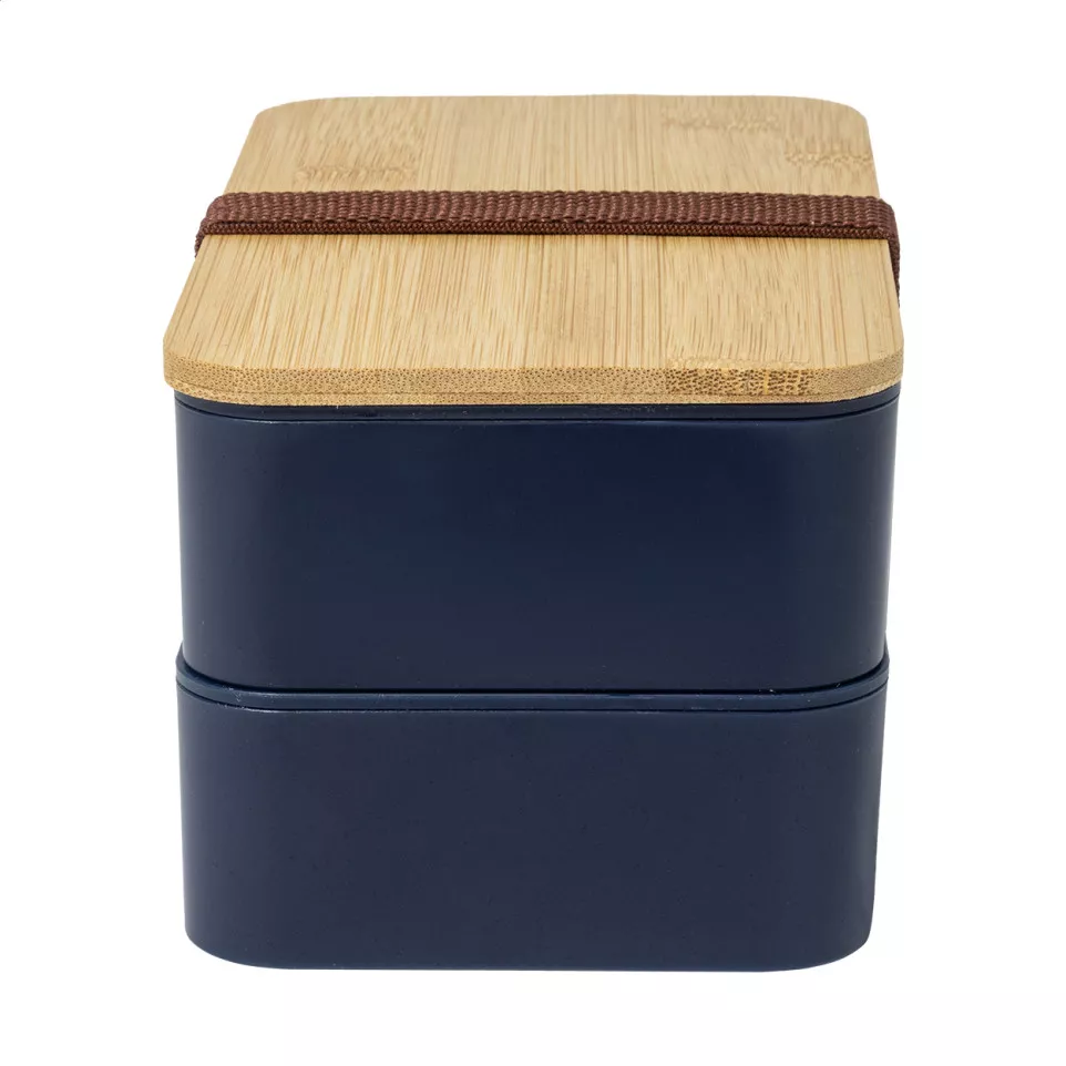 Satay donker blauw  lunchbox 