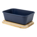 Goreng dark blue  lunch box 