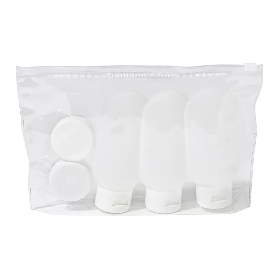 FlightCare white  travel cosmetic set 
