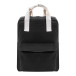 Rekan Back noir  Sac à dos en toile recyclée 