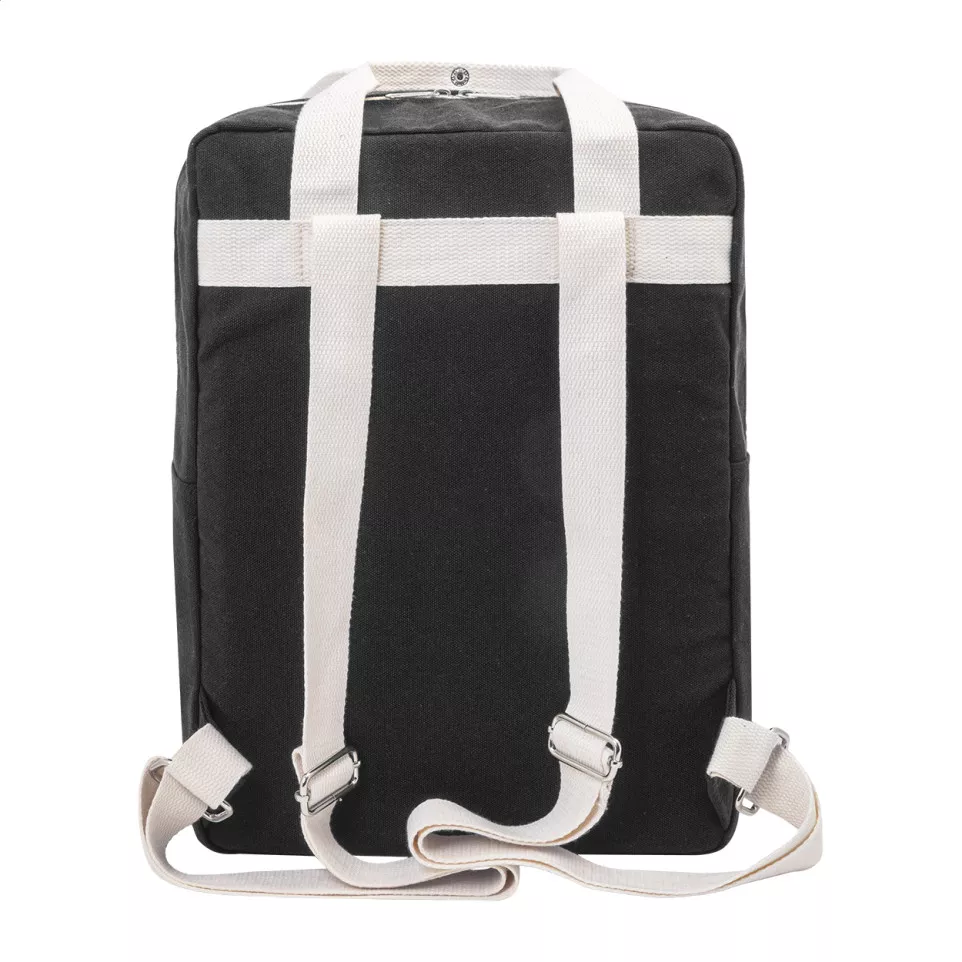 Rekan Back zwart  gerecyclede canvas...