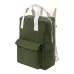 Rekan Back groen  gerecyclede canvas rugzak 