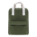 Rekan Back groen  gerecyclede canvas rugzak 