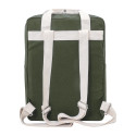 Rekan Back groen  gerecyclede canvas rugzak 