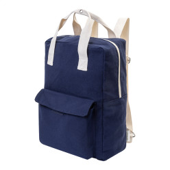 Rekan Back bleu  Sac à dos en toile recyclée 