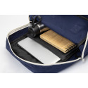 Rekan Back blauw  gerecyclede canvas rugzak 