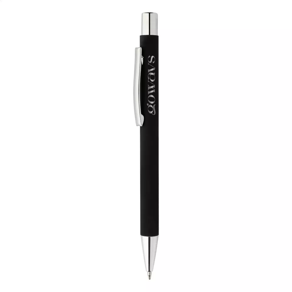 Darkly silver  ballpoint pen 