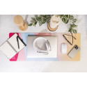 Subomat XXL wit  RPET sublimatie bureau mat 