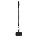 CuffStand noir  Bracelet support pour téléphone portable en RPET 