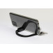CuffStand noir  Bracelet support pour téléphone portable en RPET 