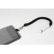 CuffStand blanc  Bracelet support pour téléphone portable en RPET 