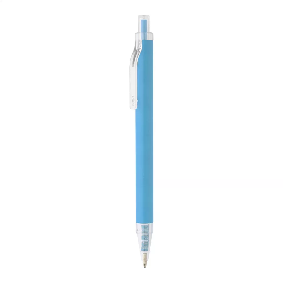 PeekThru light blue  ballpoint pen 