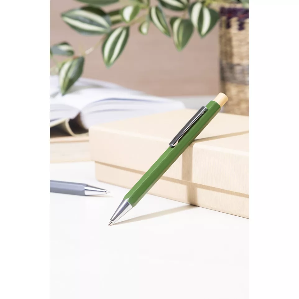 Hexalin vert  Stylo bille 