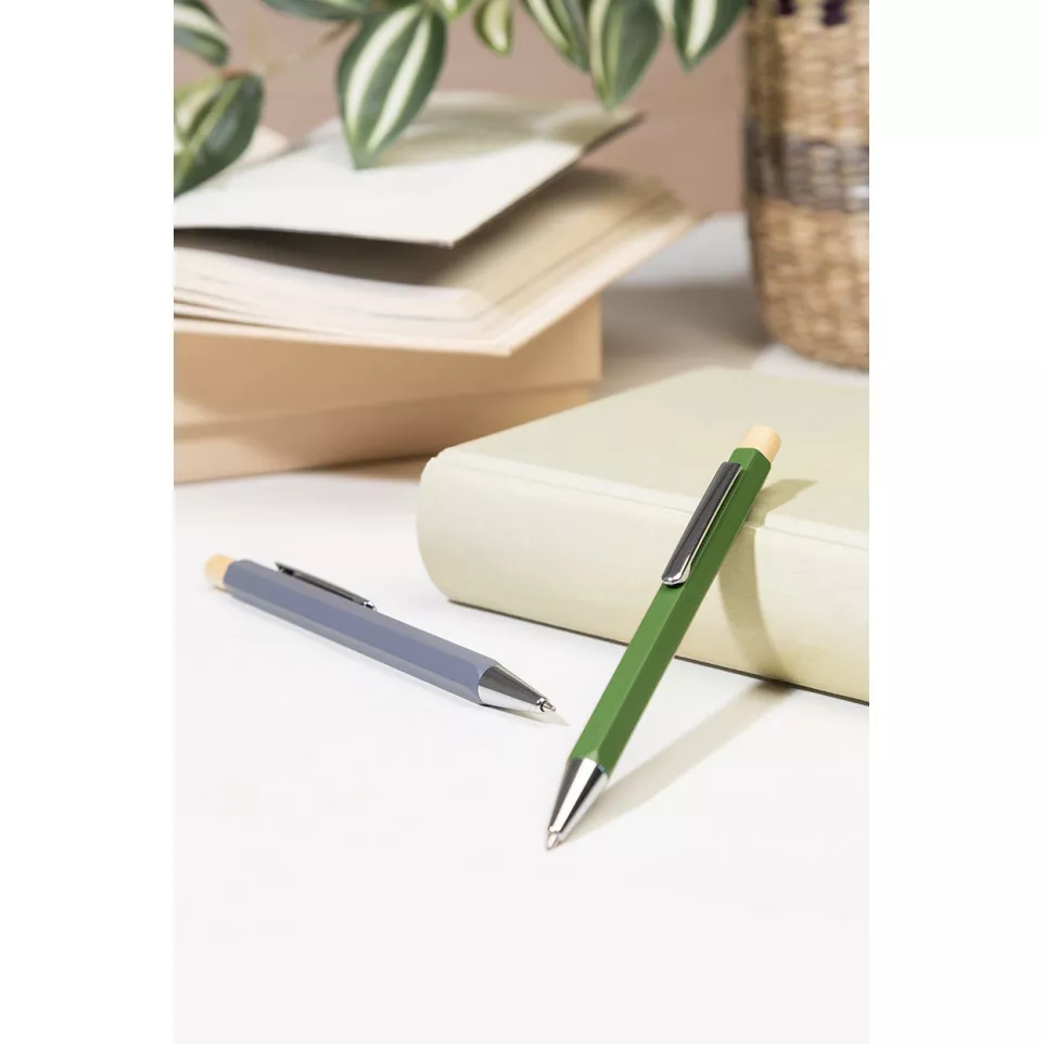 Hexalin green  ballpoint pen 